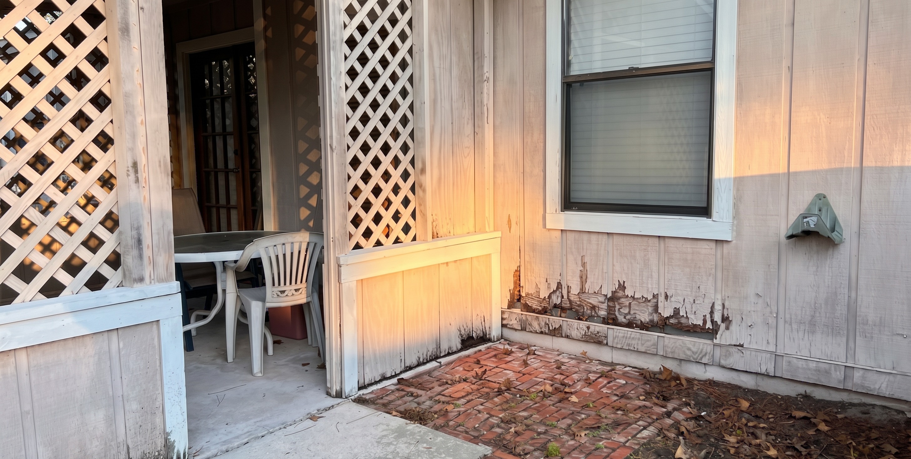 Before the Exterior Wood Repair and Painting in Mandarin Jacksonville FL 32257 in Mandarin, FL