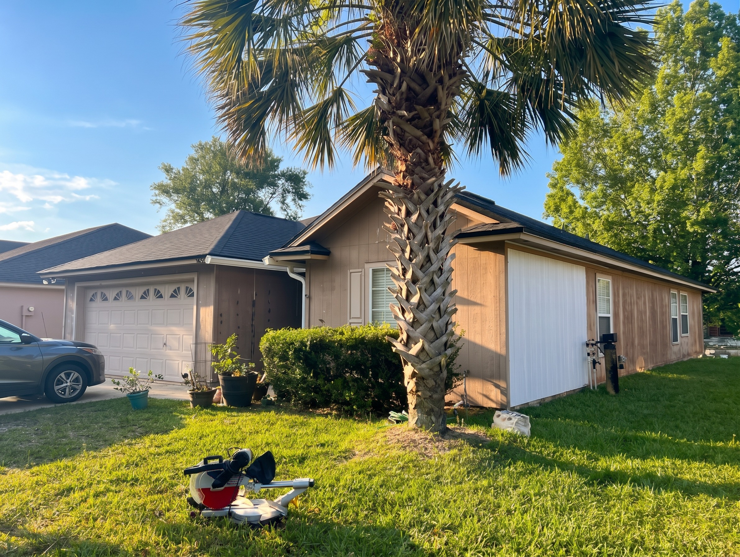 Before the Exterior Painting, Carpentry and Siding Repairs in Jacksonville FL 32244 in Jacksonville, FL